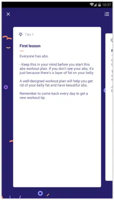 Abs Workout android App screenshot 11