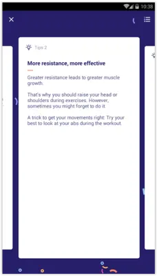 Abs Workout android App screenshot 12