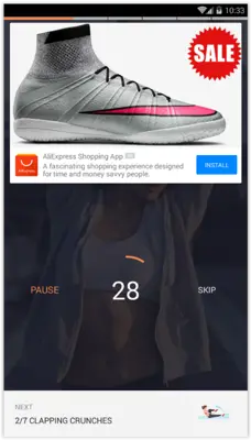 Abs Workout android App screenshot 6